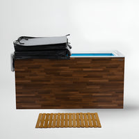 Cold Plunge Tub Built for Year-Round Use, Ozone Disinfection, Built-In Chiller, UV-Resistant Coating