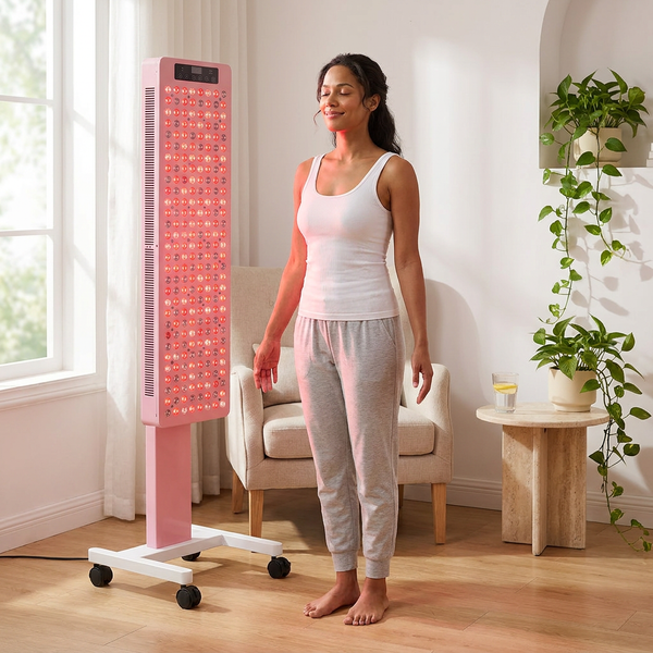 Red Light Therapy Panel Engineered for Recovery, Professional Grade LEDs, Adjustable Stand, Full Body