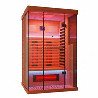 Infrared Sauna Built for Daily Wellness, Full Spectrum Heat, Canadian Hemlock, Red Light Therapy